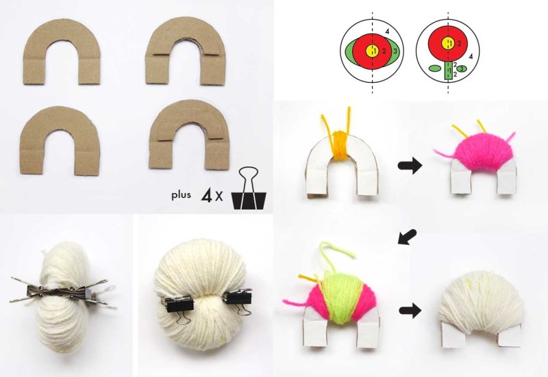 Заготовка для помпона