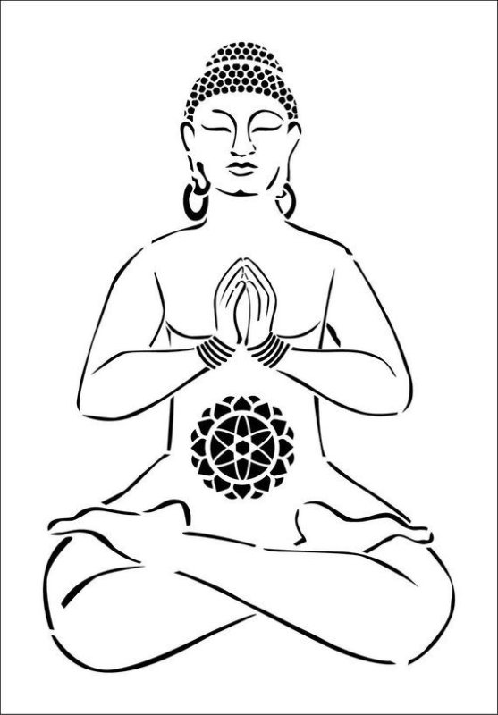 Трафареты буддизм