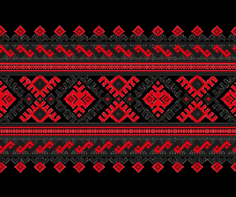 Национальный белорусский орнамент удмурты