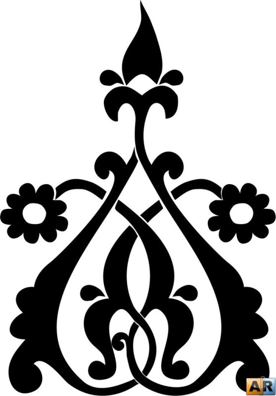 Армянский национальный узор вектор