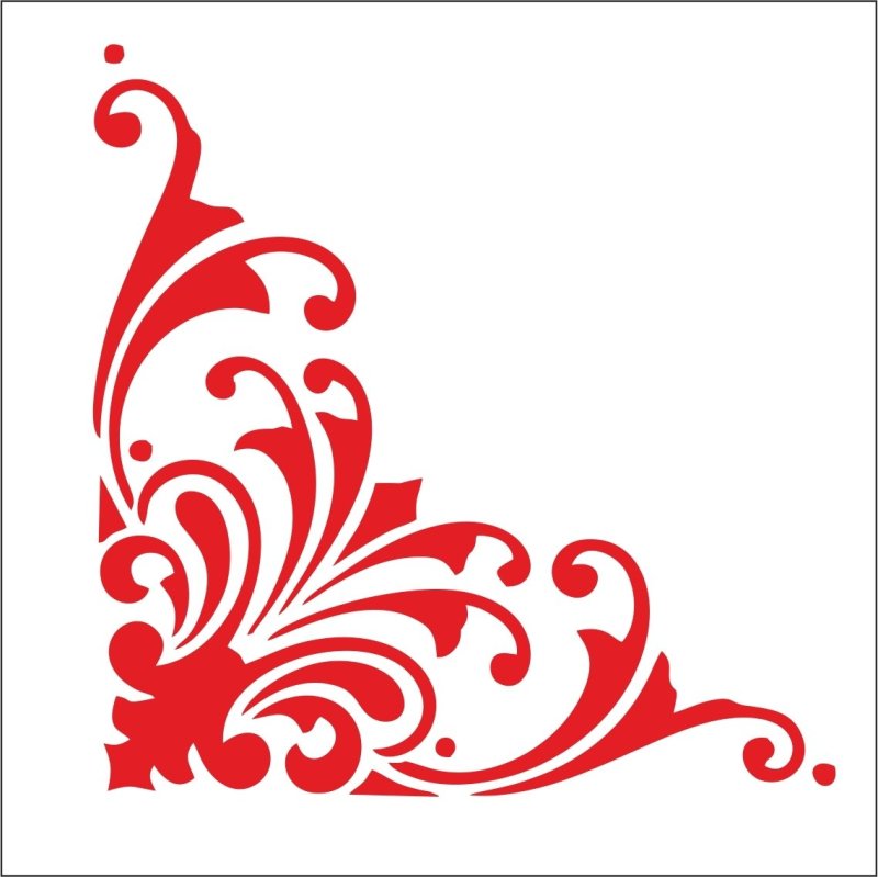 Угловой узор