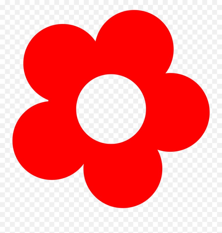 Цветы для вырезания для детей