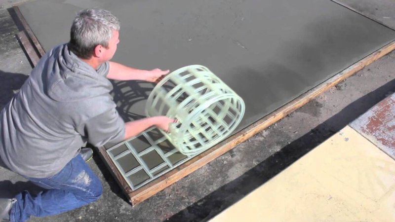 Штамп для бетона для имитации брусчатки