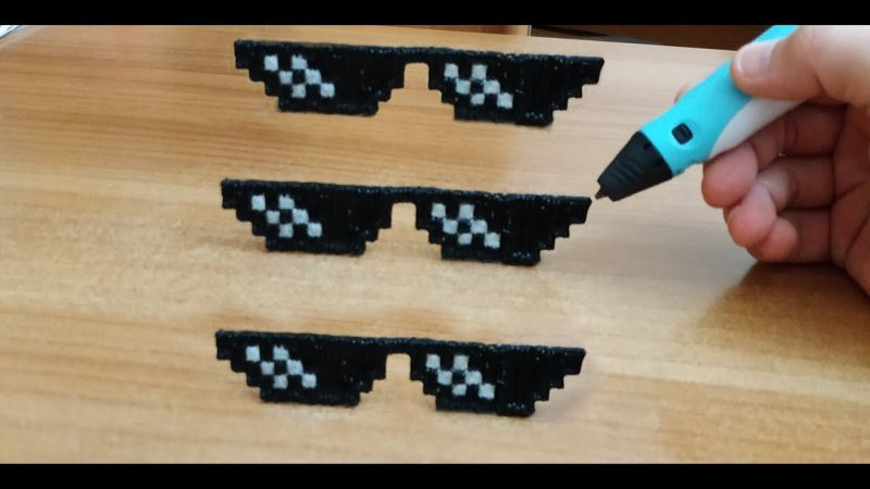 Очки 3d ручкой