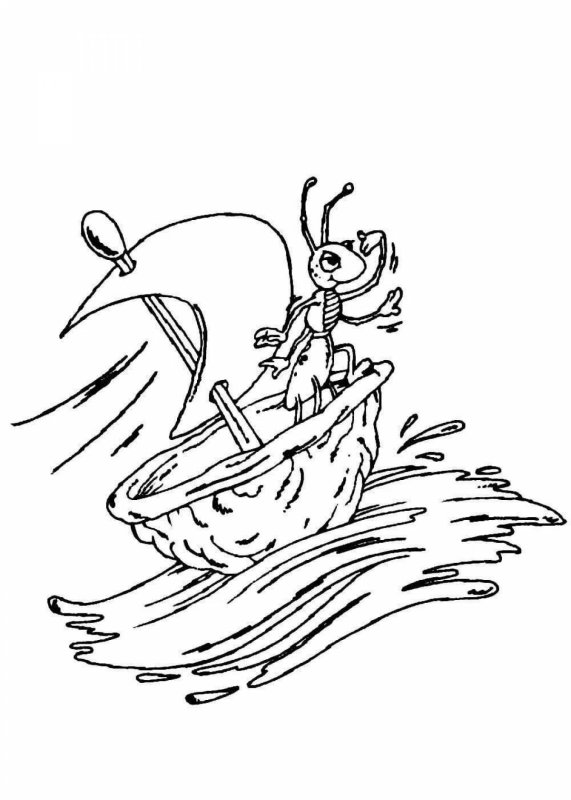 Сказки Сутеева раскраски