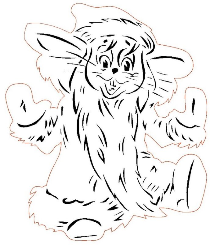 Зверюшки для украшения окон