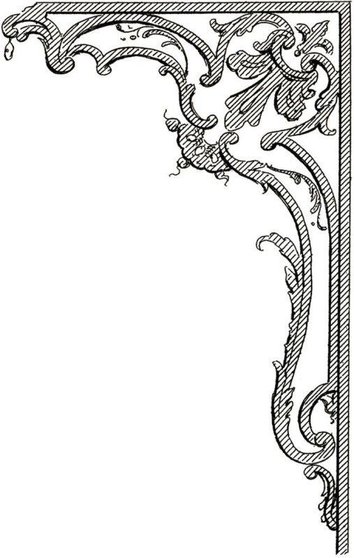 Узор уголок