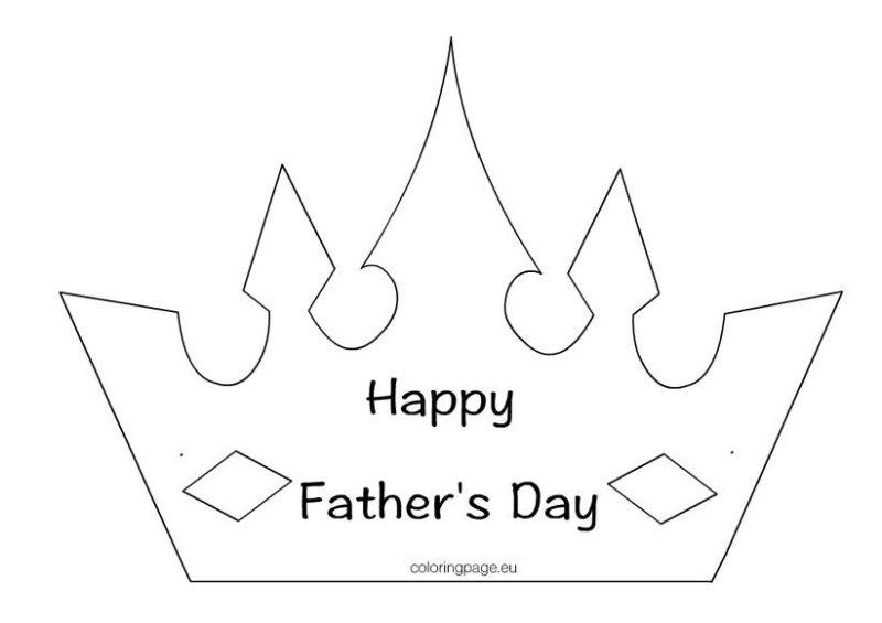 Корона шаблон