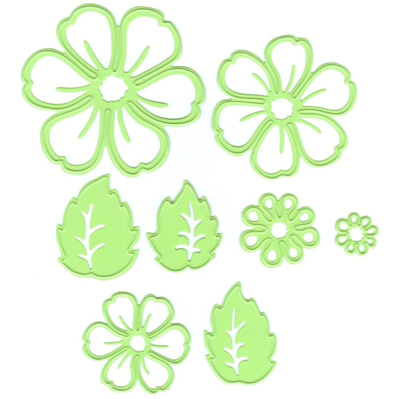 Цветы для вырезания