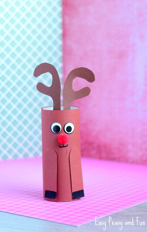 Игрушки из рулончиков от туалетной бумаги