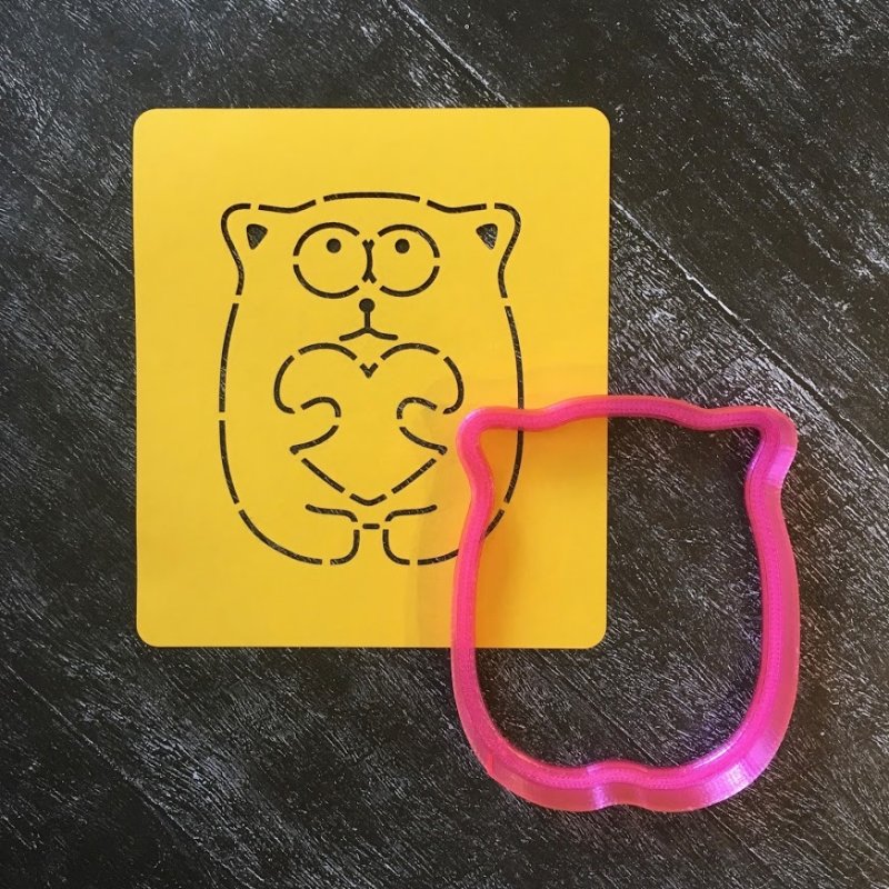 Формочка котика