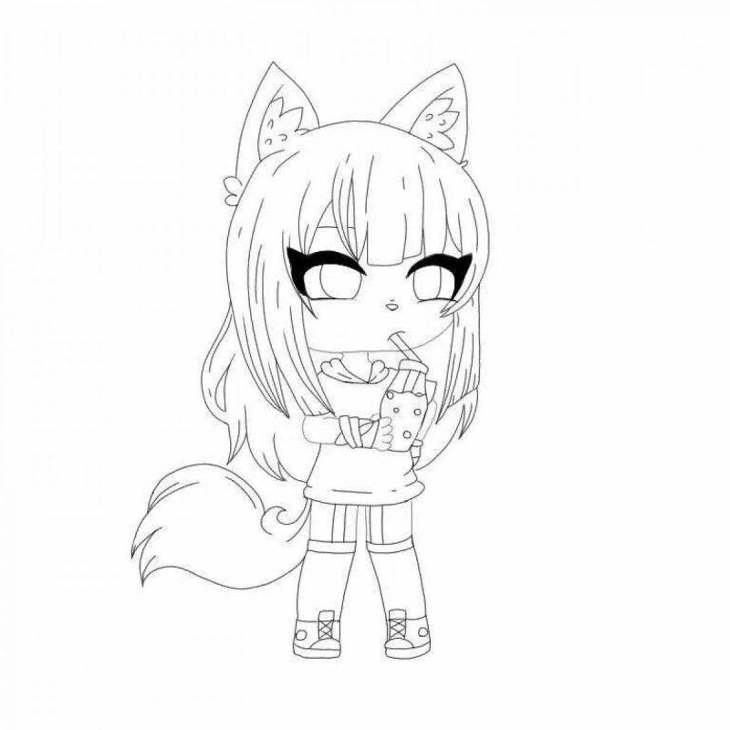 Распечатка гача лайф