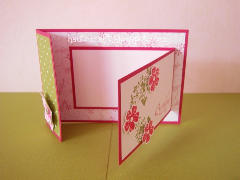 Открытка раскладушка