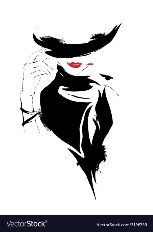 Девушка в шляпе