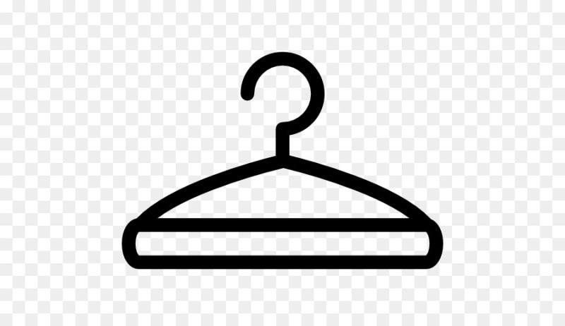 Трафарет вешалки для одежды