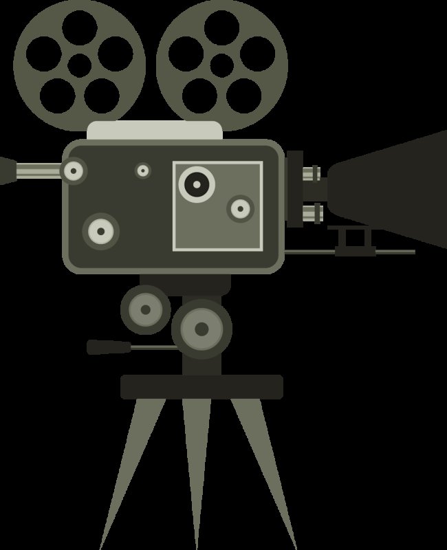 Старая кинокамера