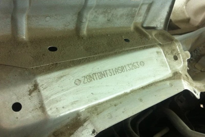 Вин номер Nissan x Trail t31