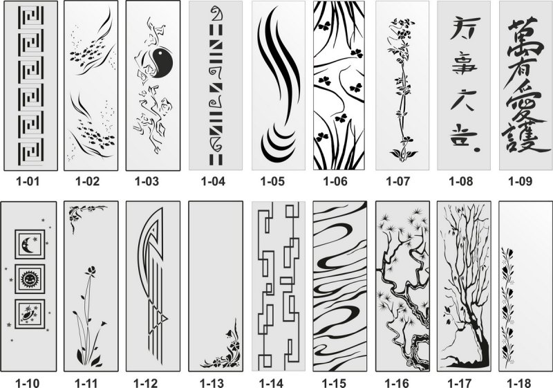 Узоры для травления