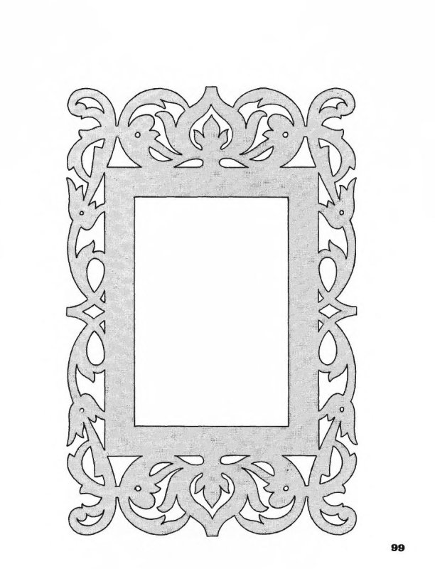 Рамка выпиливание