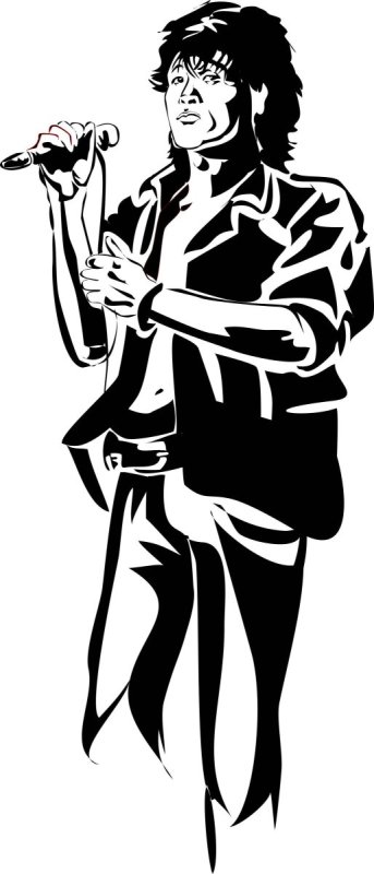 Виктор Цой векторный