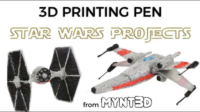 Истребитель из 3д ручки