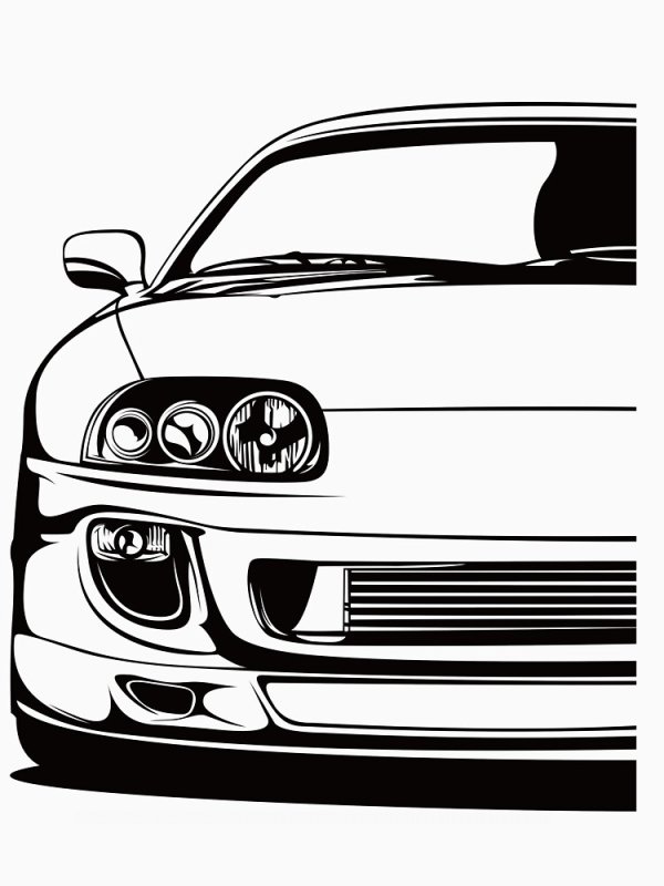 Супра а80 контур