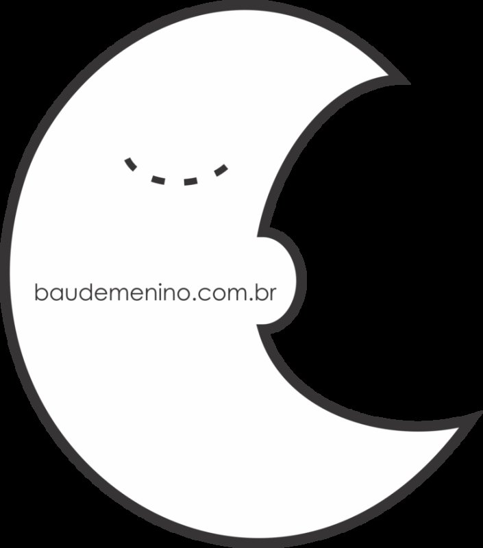 Месяц из фетра