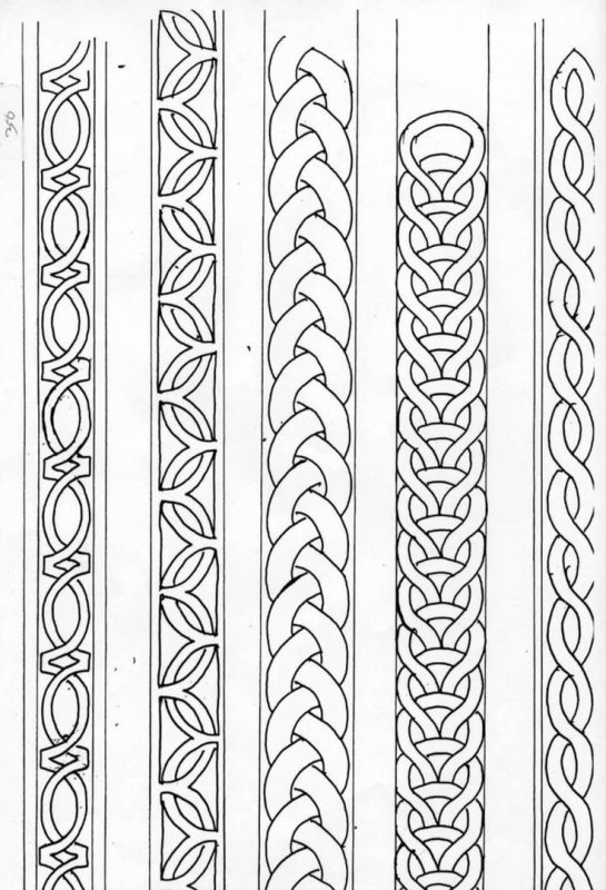 Плетеный орнамент