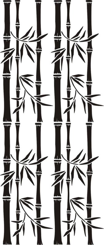 Бамбук силуэт