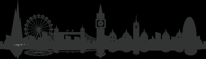 Силуэт достопримечательности