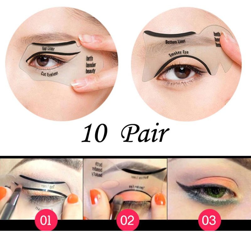 Трафарет для макияжа глаз