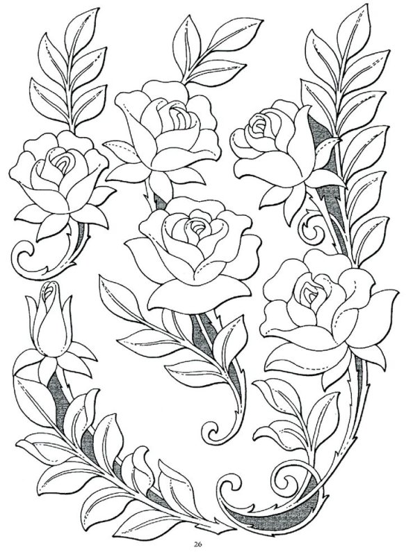 Эскизы для росписи