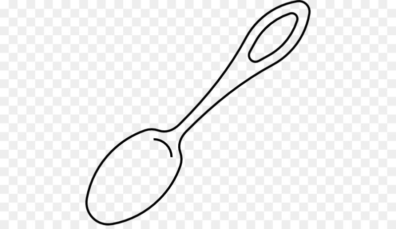 Трафарет ложки для рисования