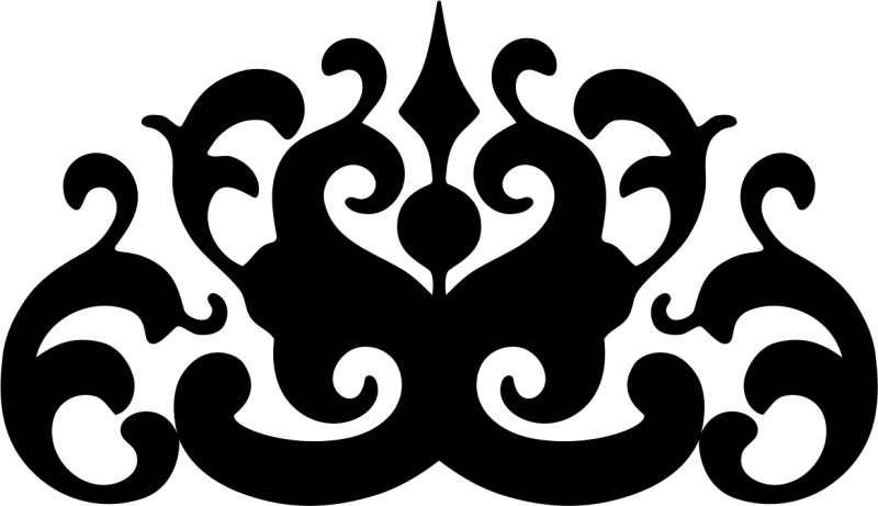 Бута национальный узор Азербайджана