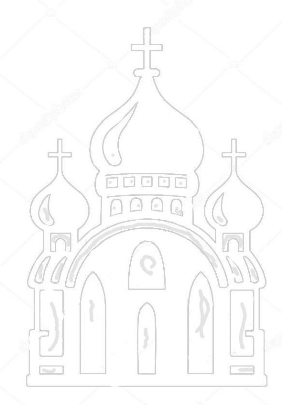 Трафареты храм из бумаги 28 фото