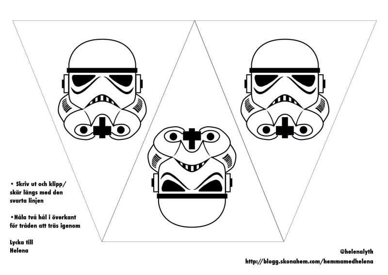 Приглашение в стиле Звездных войн