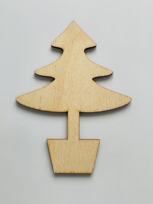 Елочка из фанеры