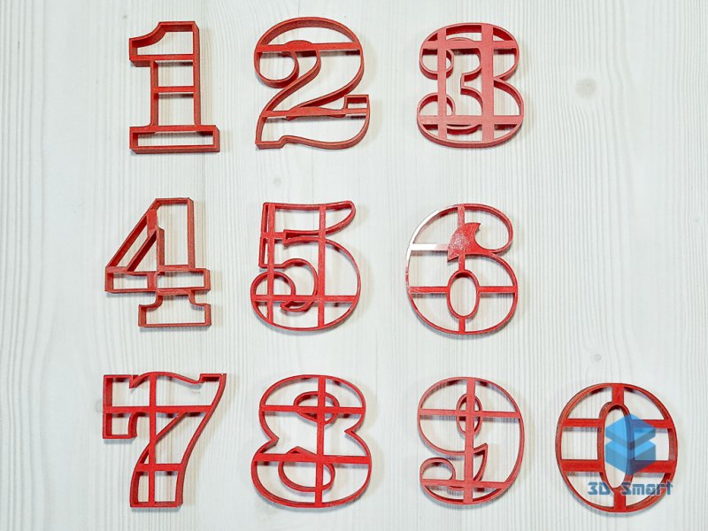 Пряник с цифрой