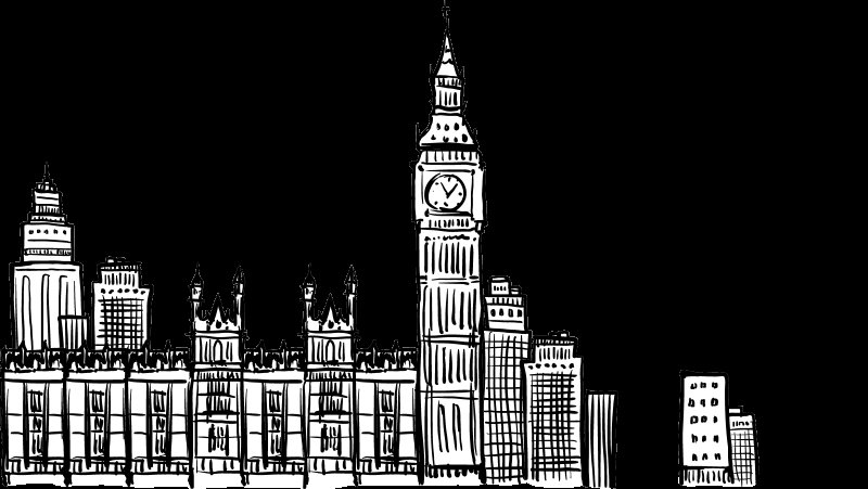 Лондон раскраска