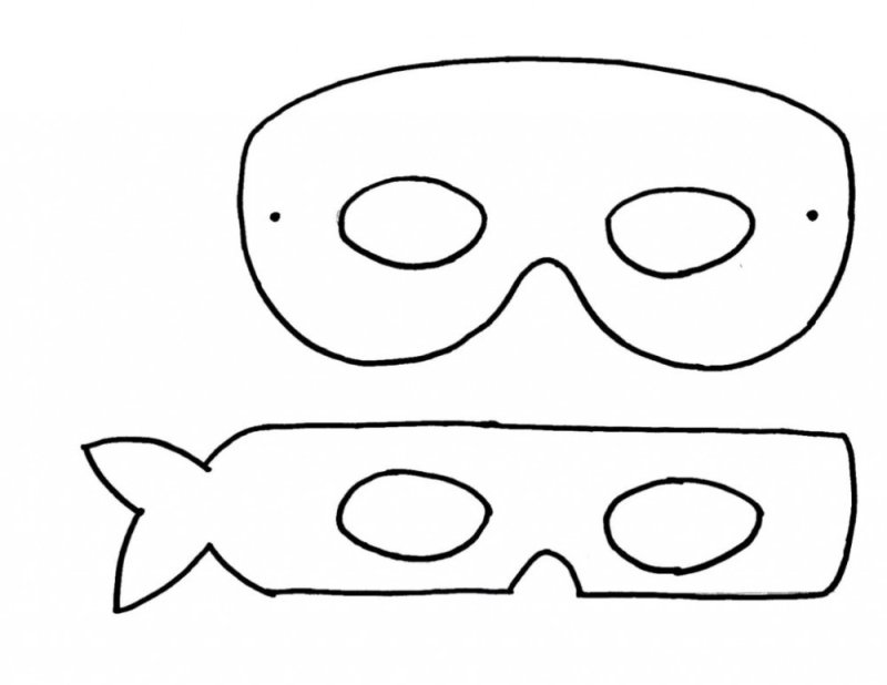 Маска Черепашки ниндзя своими руками