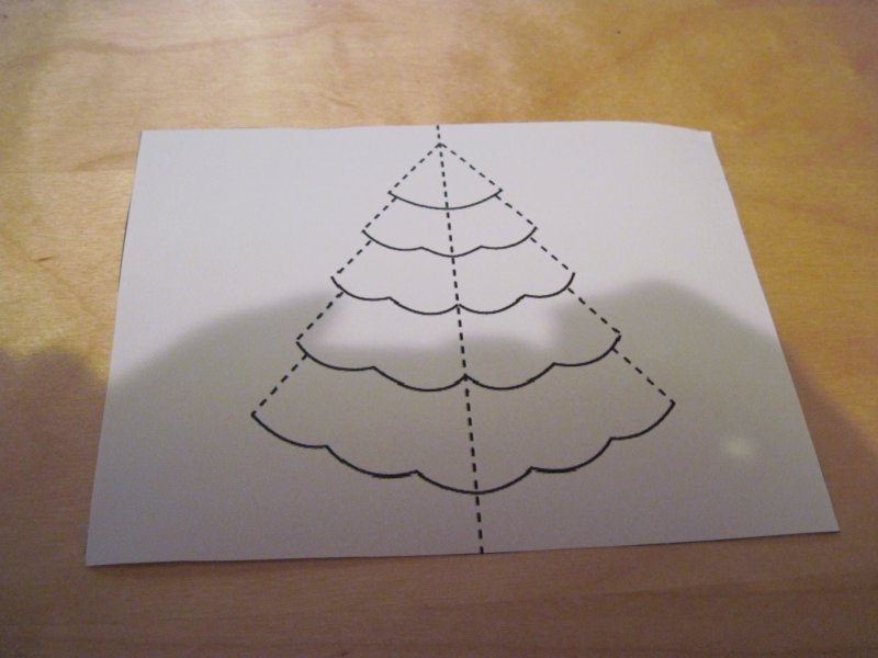 Открытка елочка