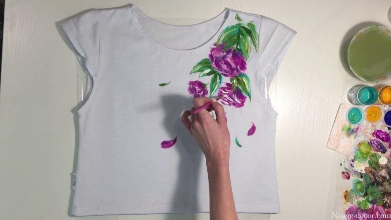 Роспись футболок