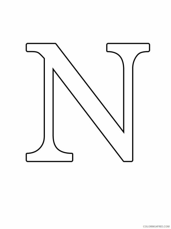 Буквы для распечатки