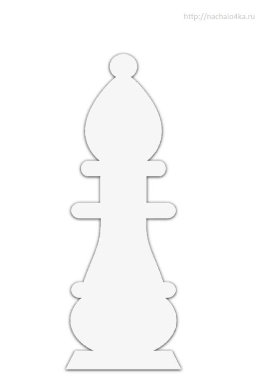 Шахматные фигуры шаблон