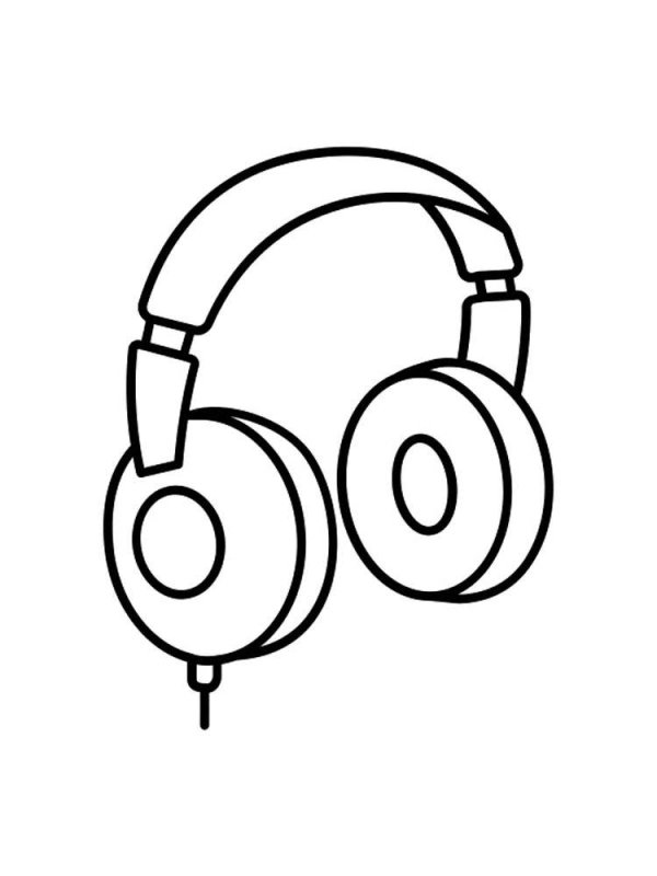Наушники рисунок