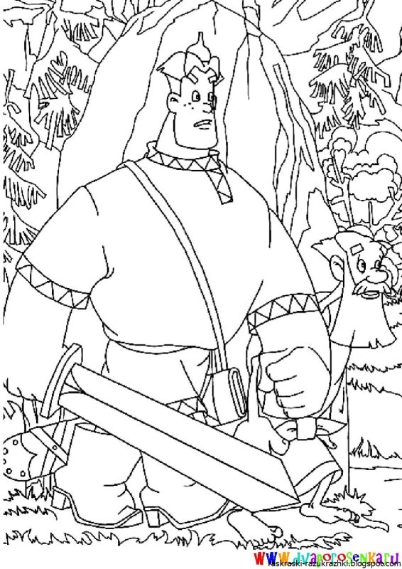 Алеша Попович богатырь богатырь