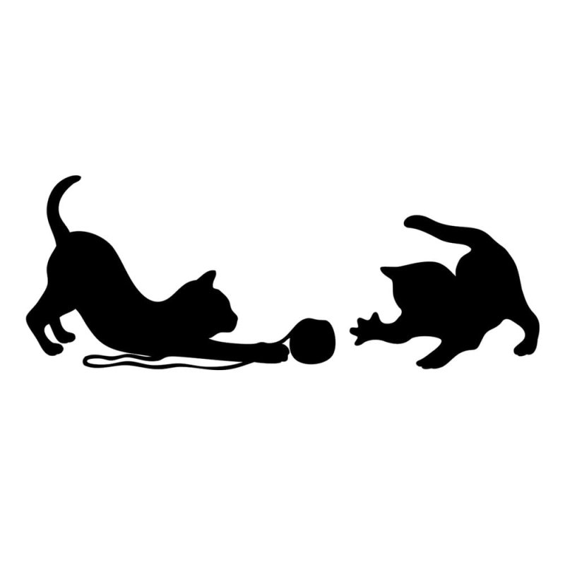 Силуэт кошки