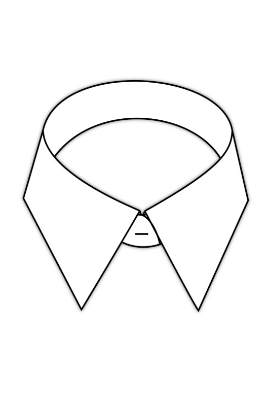 Воротник нарисовать