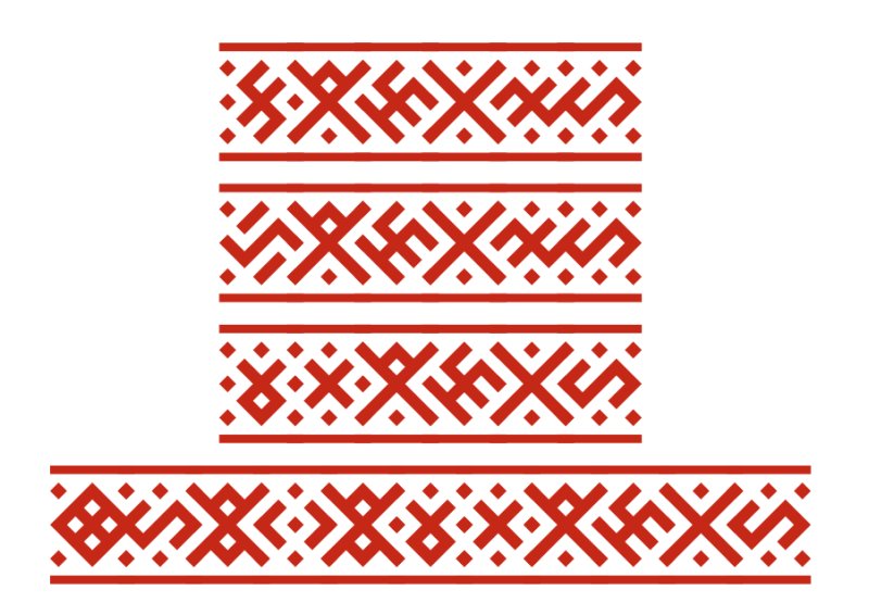 Коми-Пермяцкий национальный узор