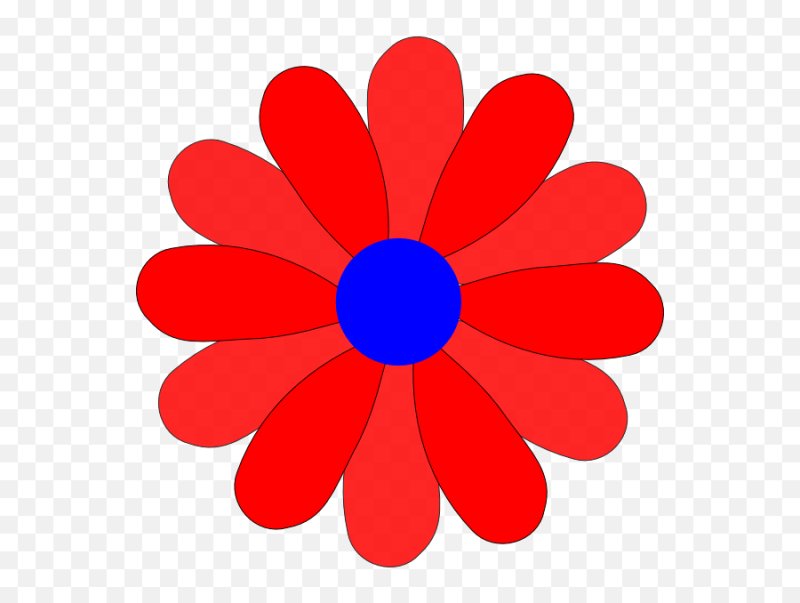 Цветочки цветные